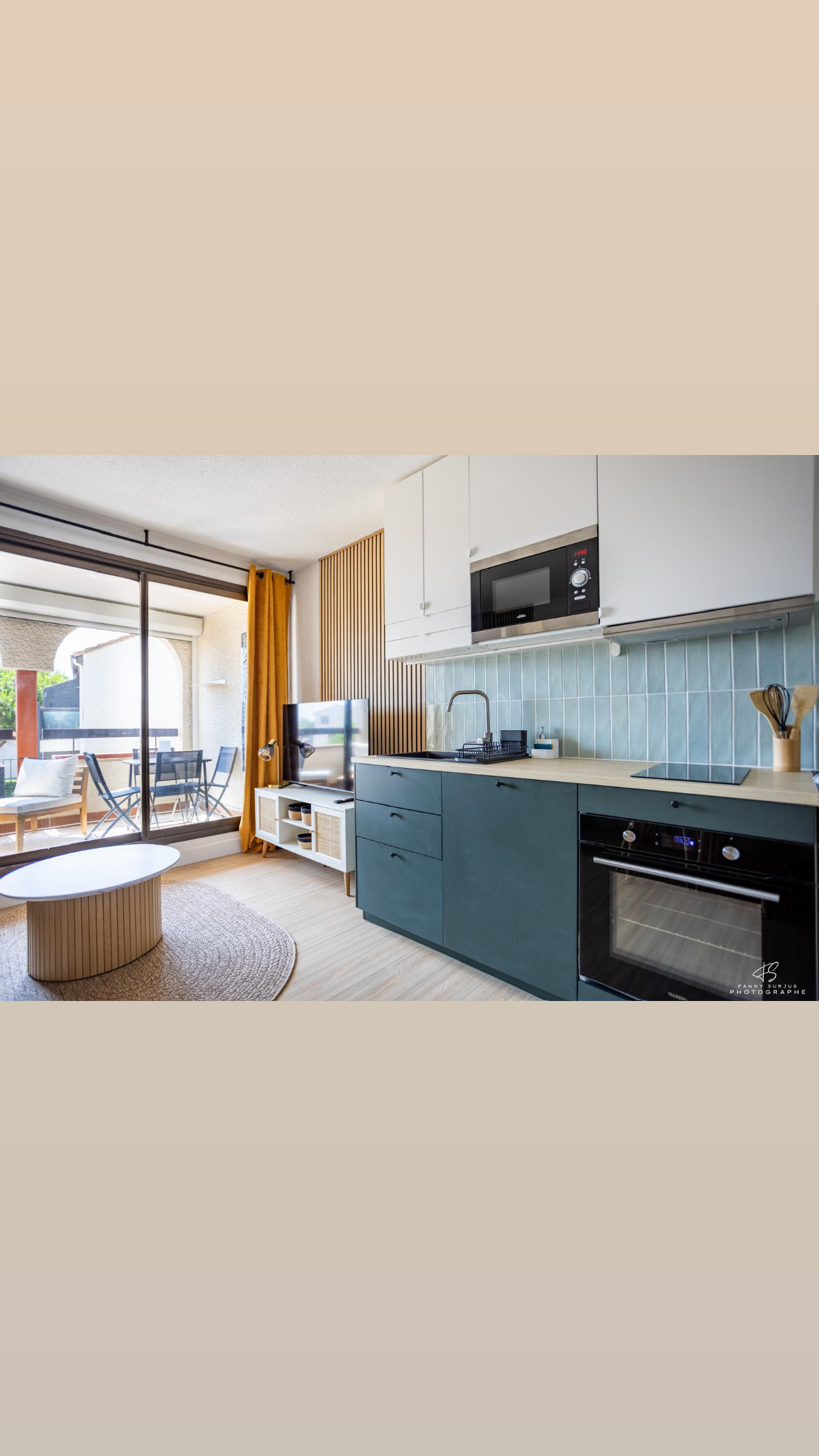 Cuisine équipée du Duplex T2