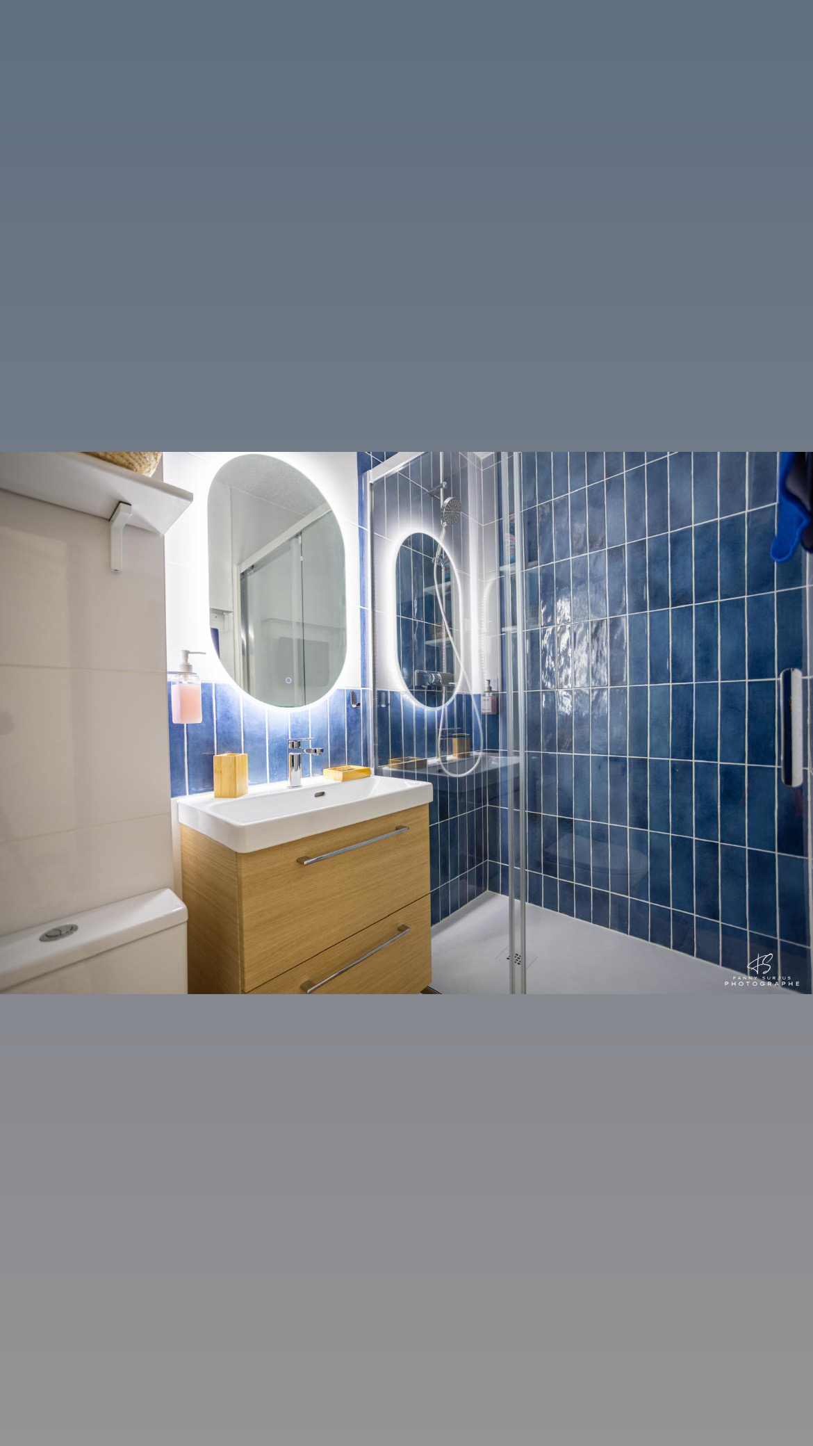Salle d'eau du Duplex T2